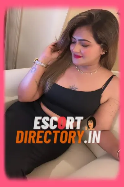 Kavya Nair, a Ranchi escort in a lively setting at Le Lac Sarovar Portico